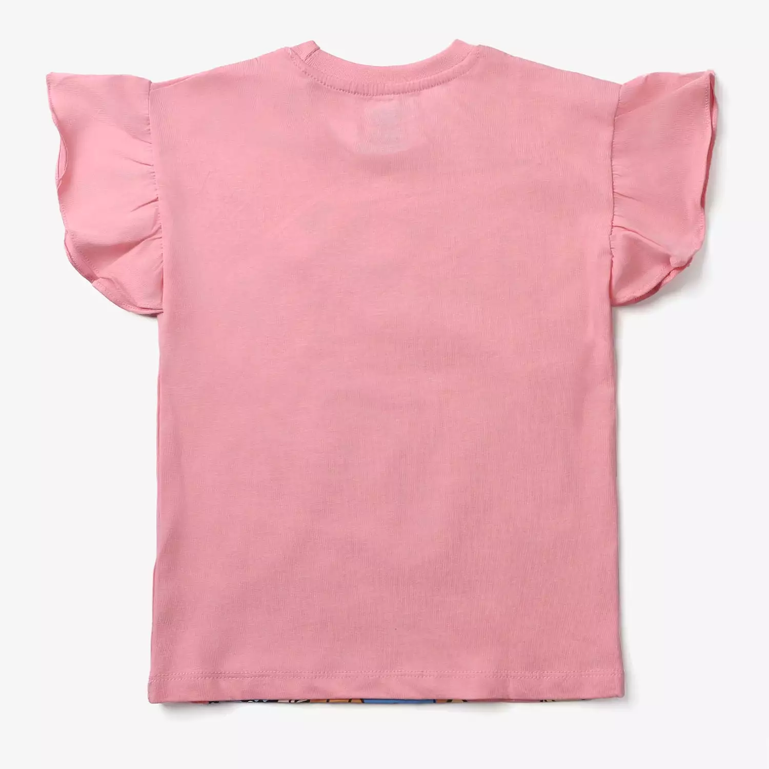 Girls Cotton Jersey T-Shirt H/S Princess-C.Pink