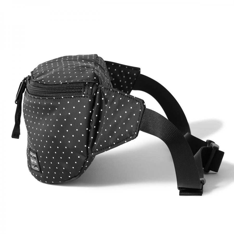 Head Porter Japan Black Beauty Dot Waist Bag