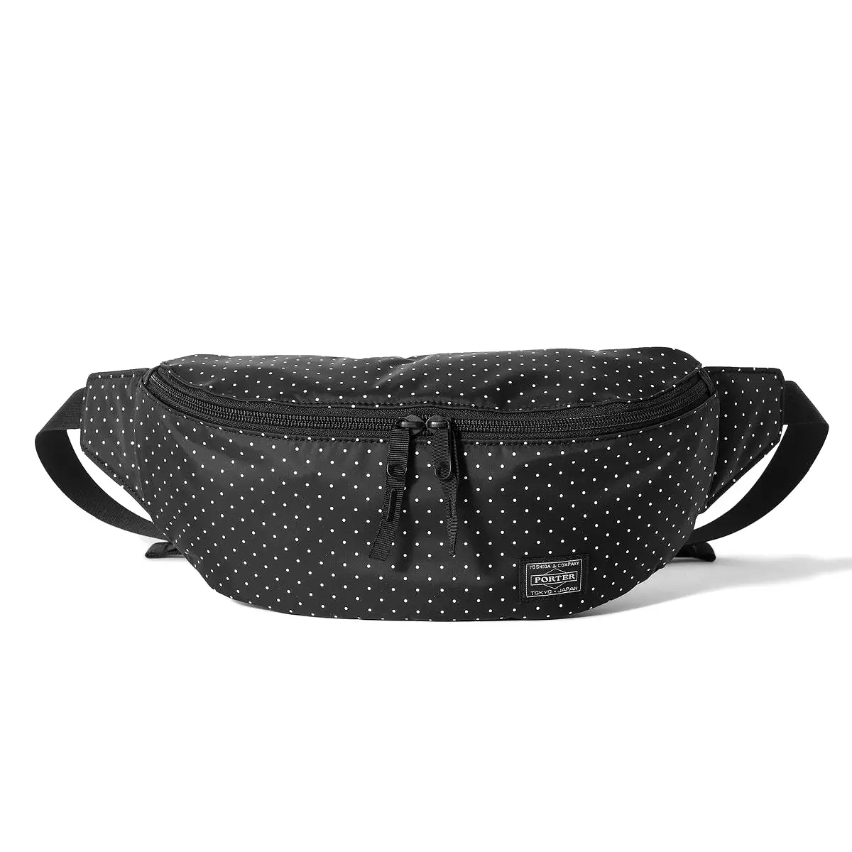 Head Porter Japan Black Beauty Dot Waist Bag