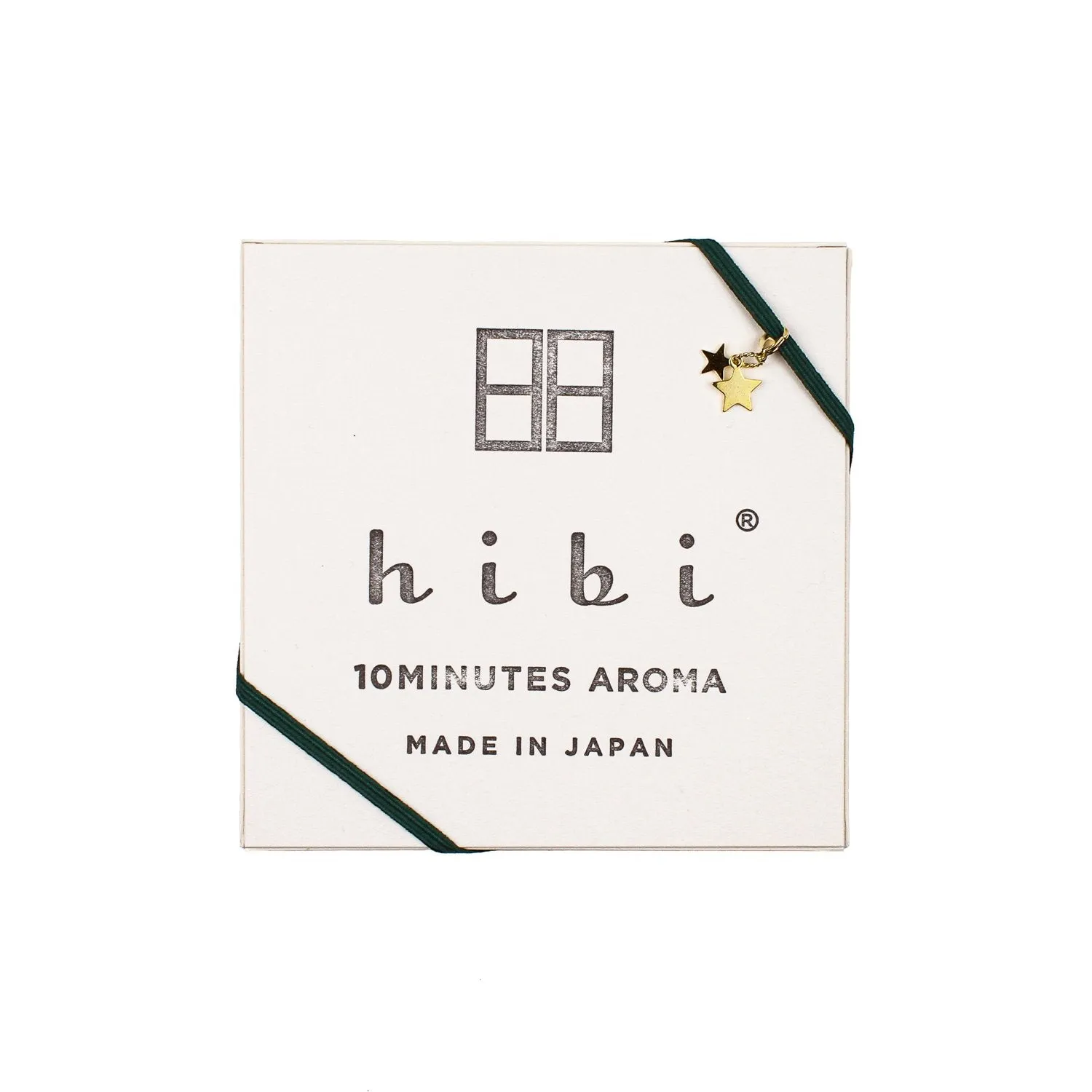 Hibi Incense Japanese Fragrance Gift Box of 3 White (Cypress, Sandalwood, Yuzu) Made In Japan