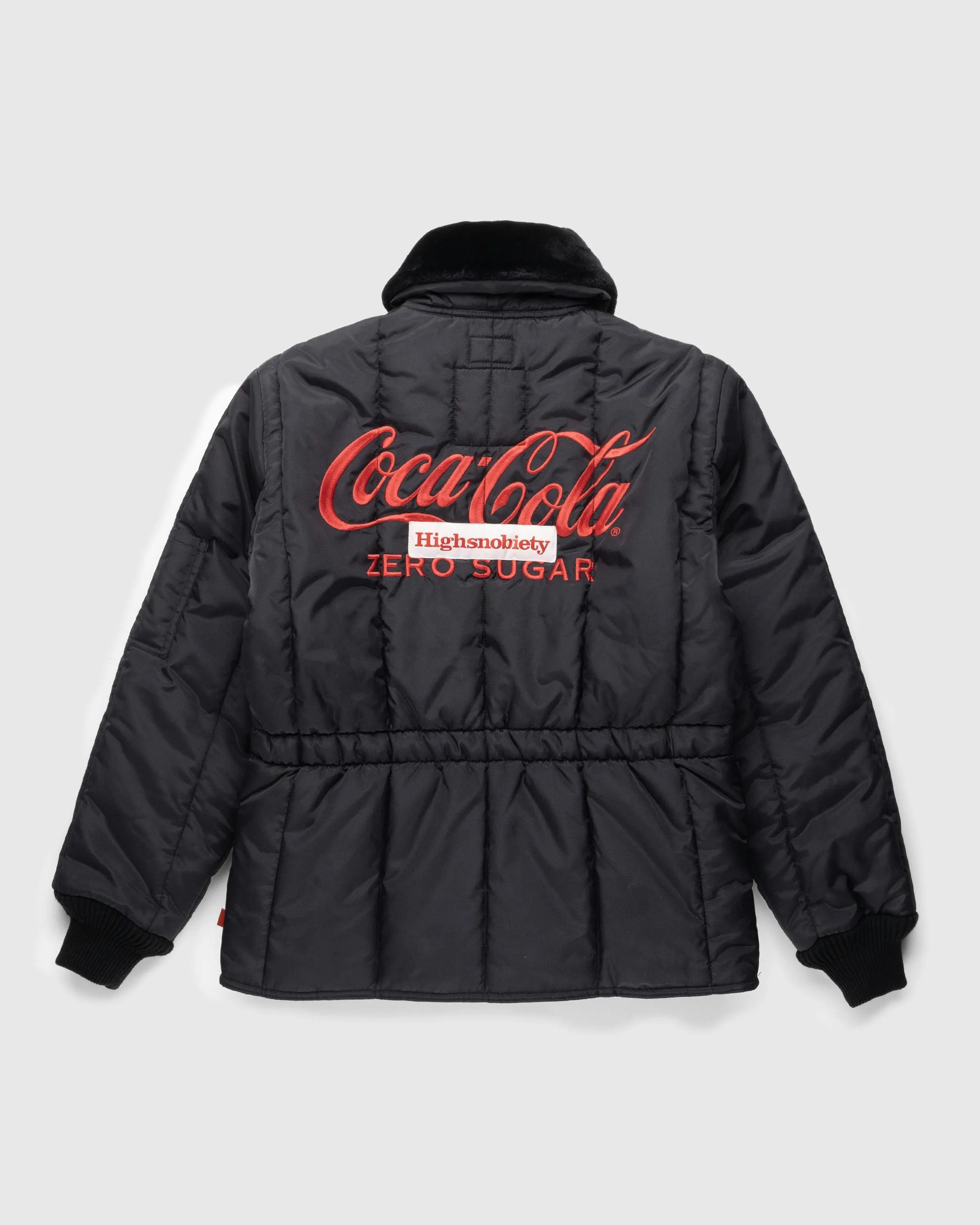 Highsnobiety x Coca-Cola Zero Sugar – RefrigiWear Iron-Tuff® Polar Jacket Black | Highsnobiety Shop