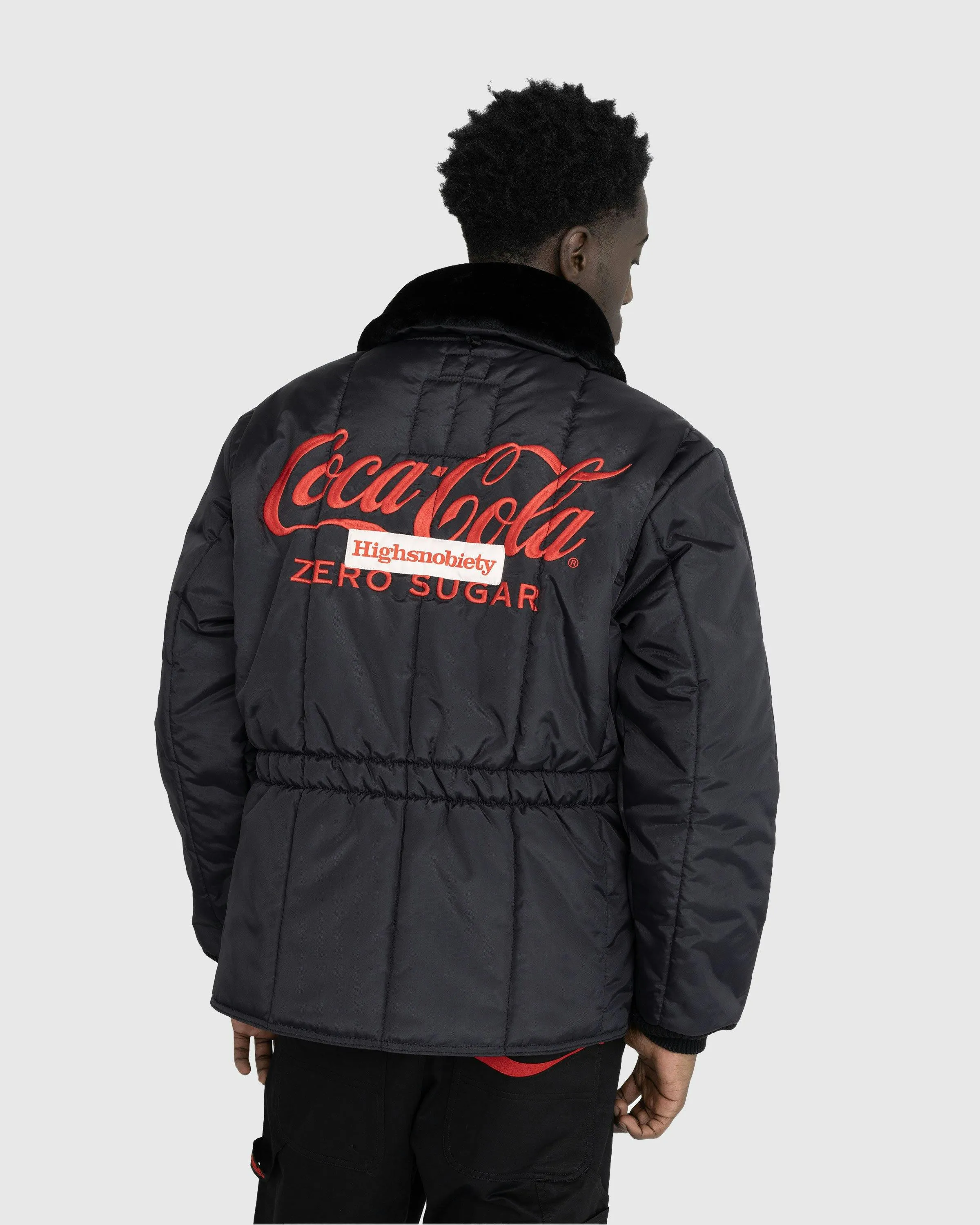 Highsnobiety x Coca-Cola Zero Sugar – RefrigiWear Iron-Tuff® Polar Jacket Black | Highsnobiety Shop