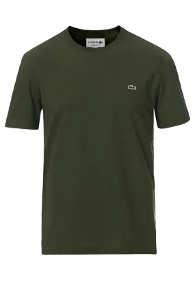 Lacoste Premium Pima Logo Tee Army