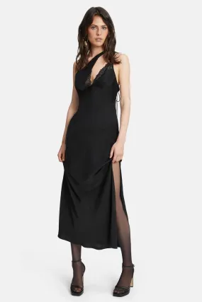 Lamont Slip Dress - Black