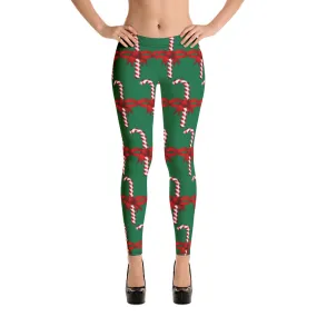 Leggings Candy Canes