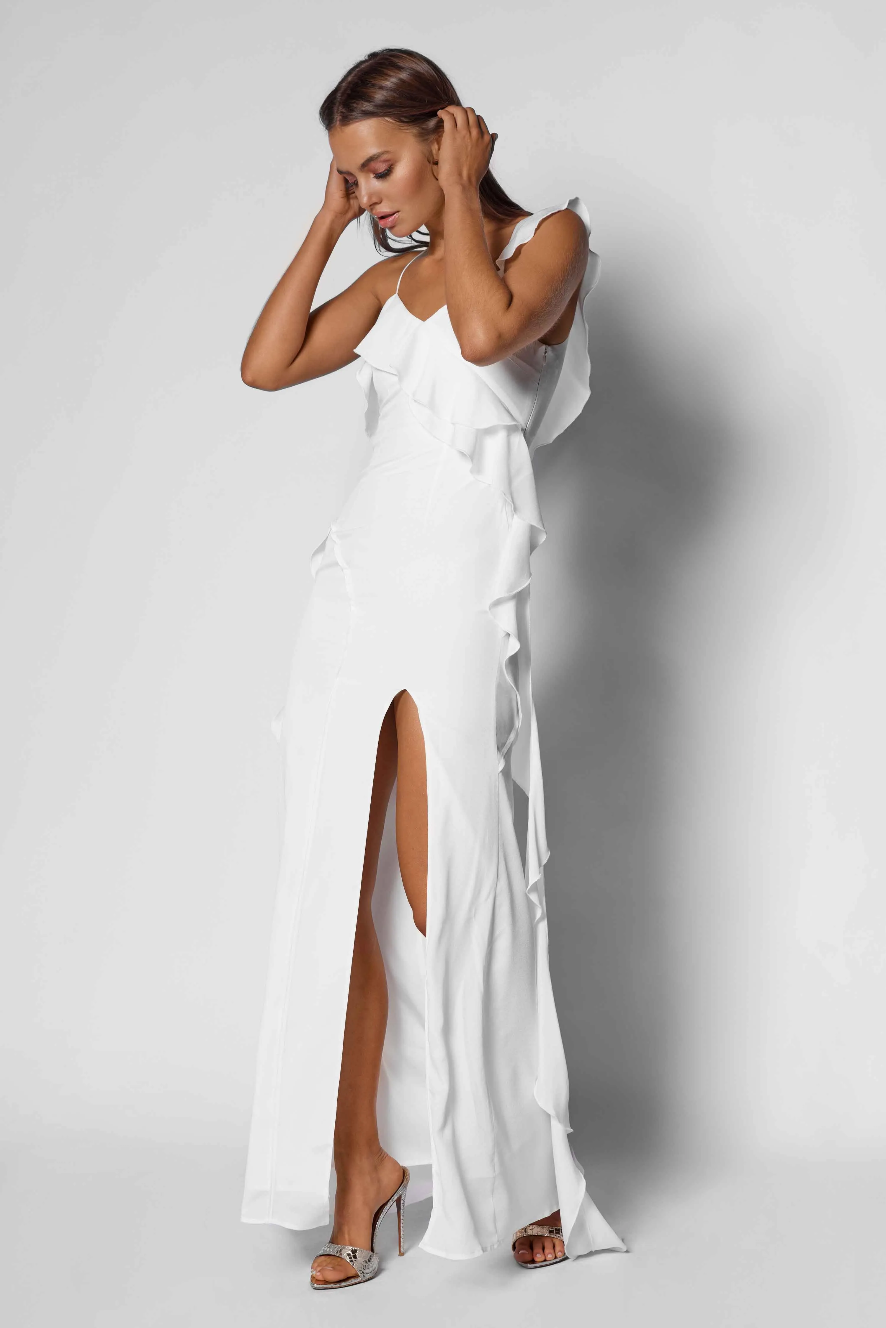 Meagan Dress - White