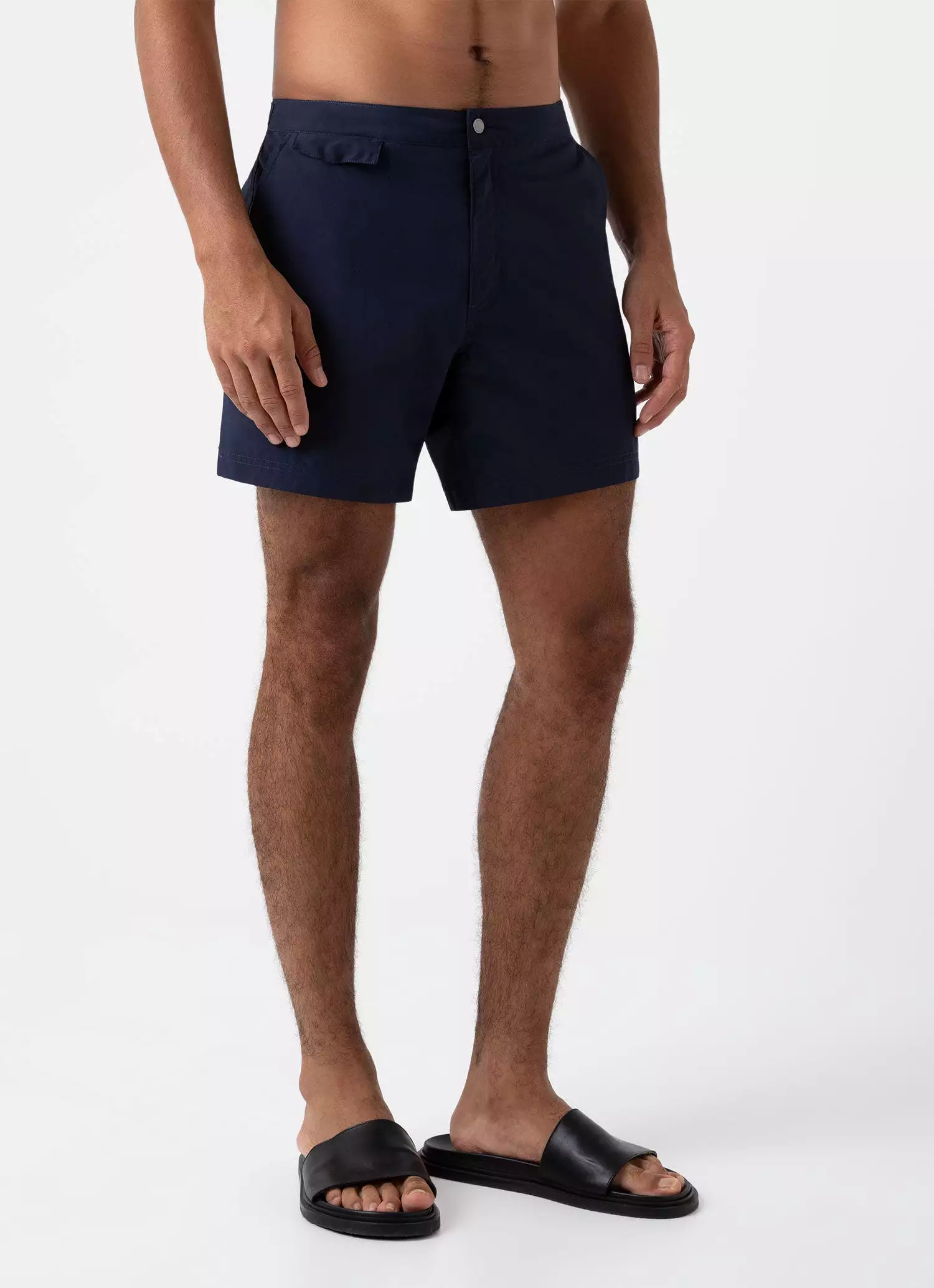 Men's Tailored Swim Short in Navy