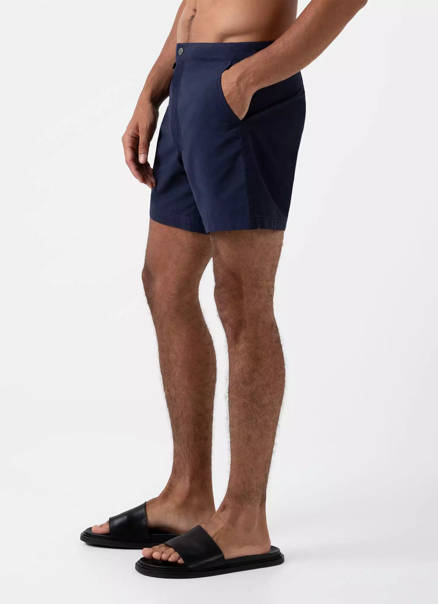 Men's Tailored Swim Short in Navy