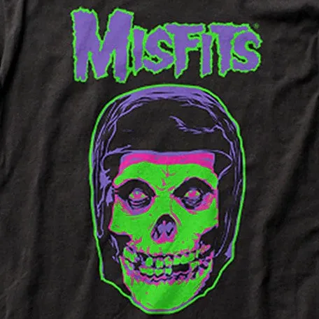 Misfits Green Neon Ghost T-Shirt