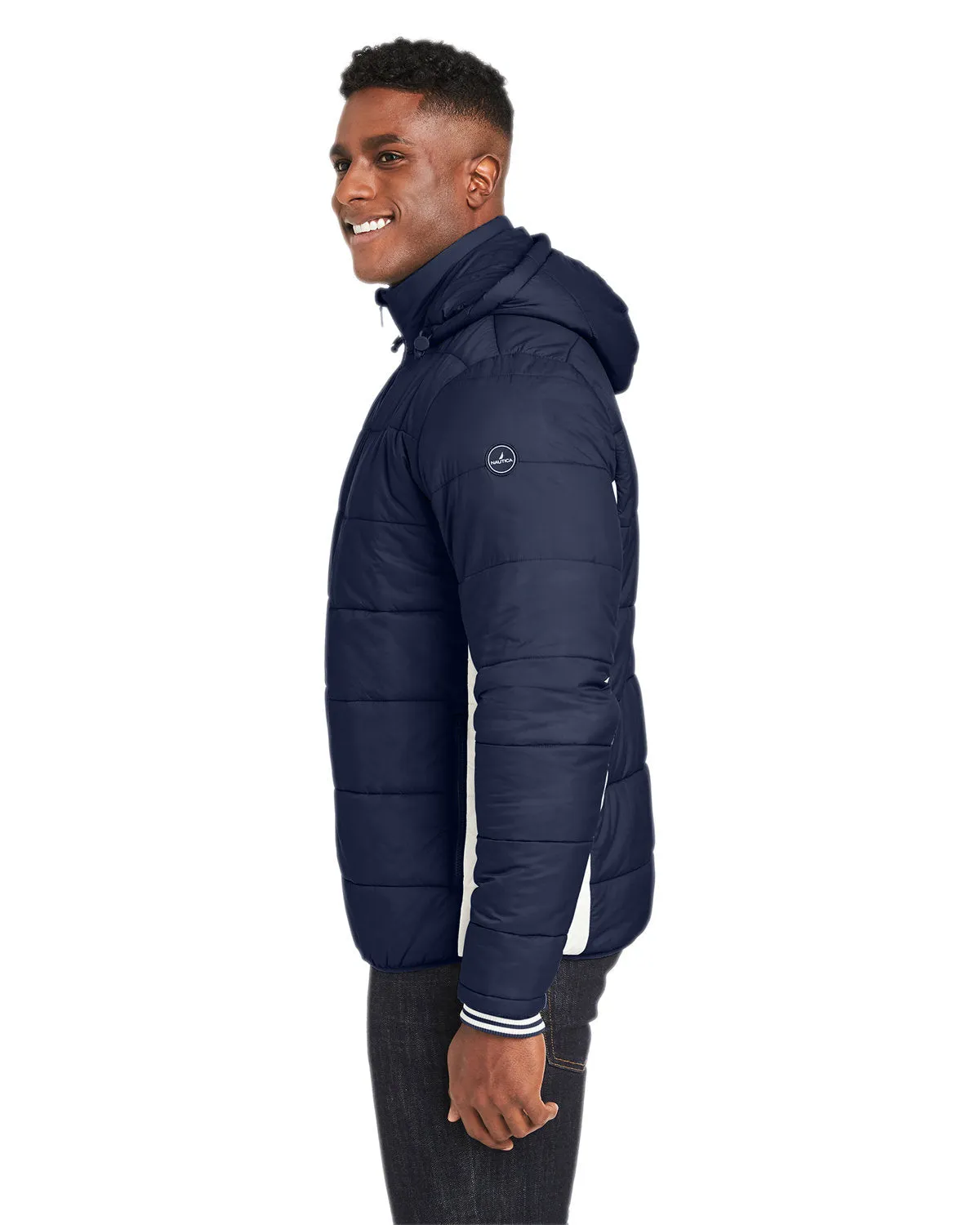 Nautica Nautical Mile Puffer Packable Jacket