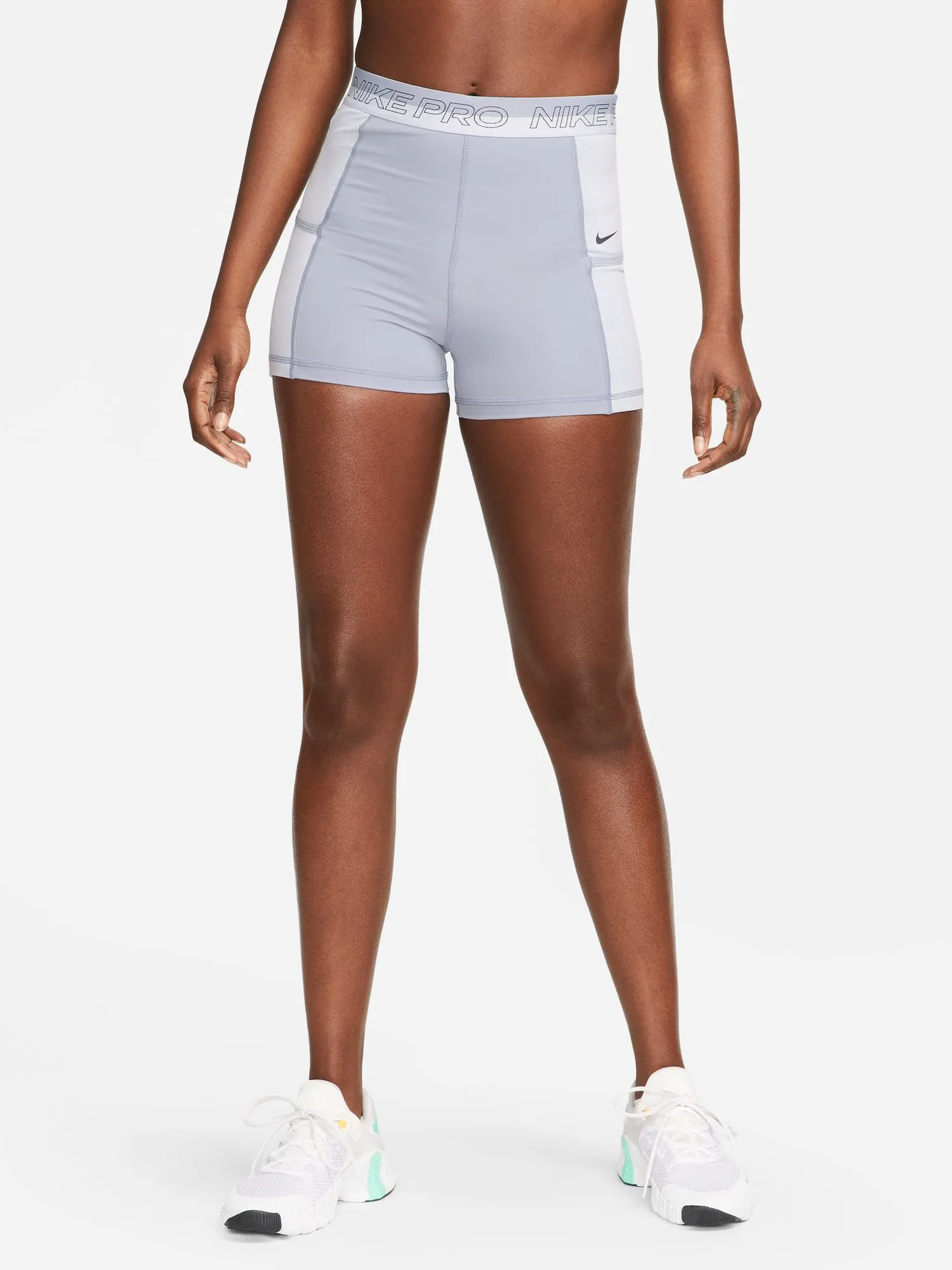 Nike Pro Women's High-Waisted 3 Training Shorts with Pockets