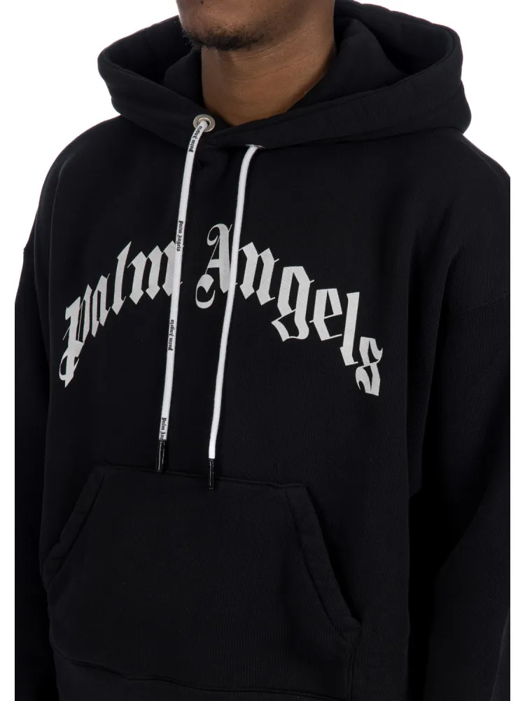 Palm Angels  Curved Logo Hoody | Credomen