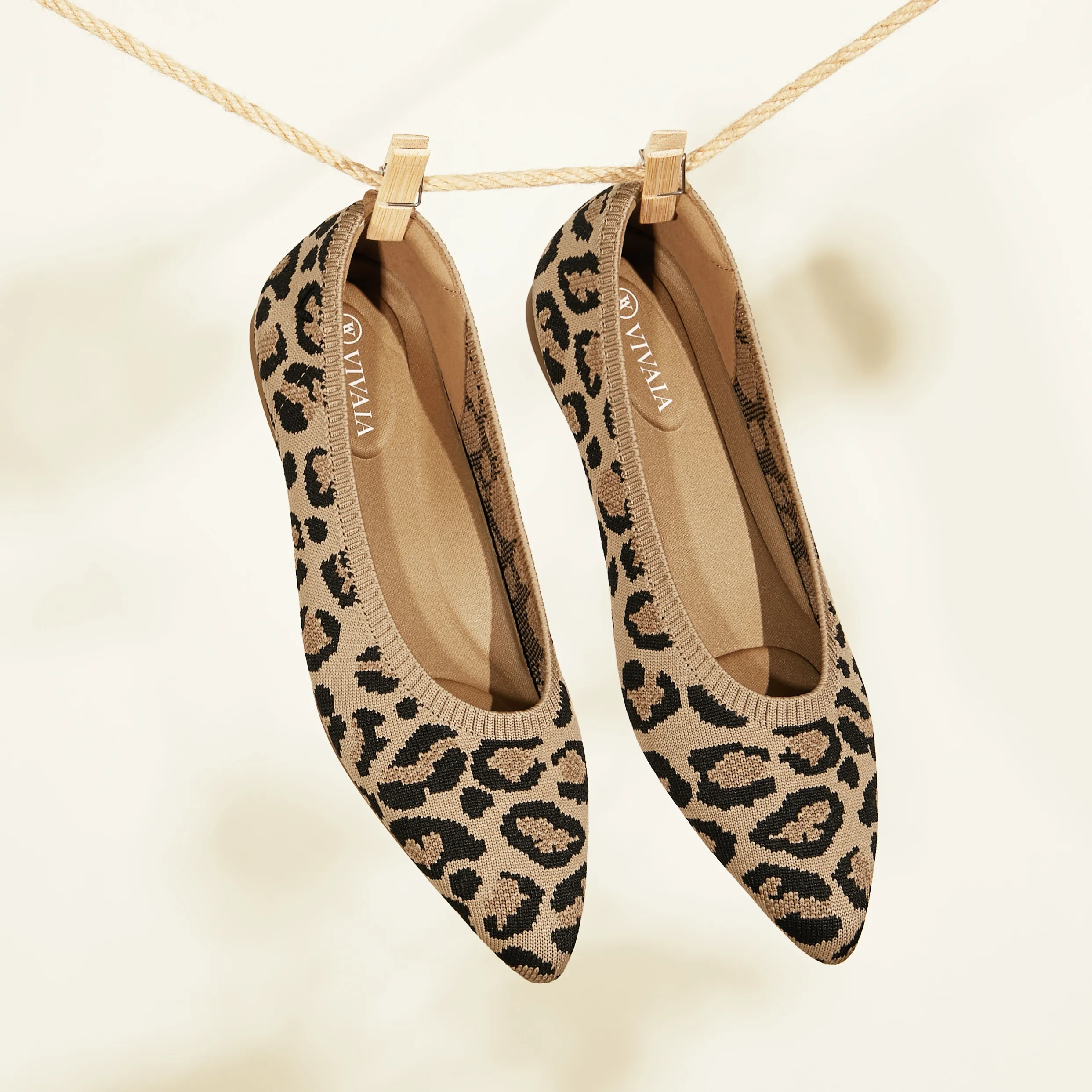   Pointed-Toe Ballet Flats (Aria 5°)