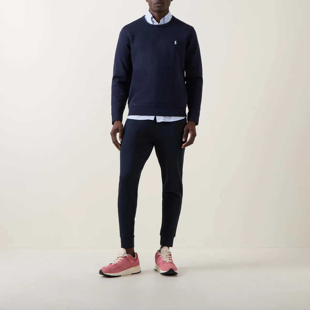 POLO RALPH LAUREN Double Knit Sweatshirt - Navy