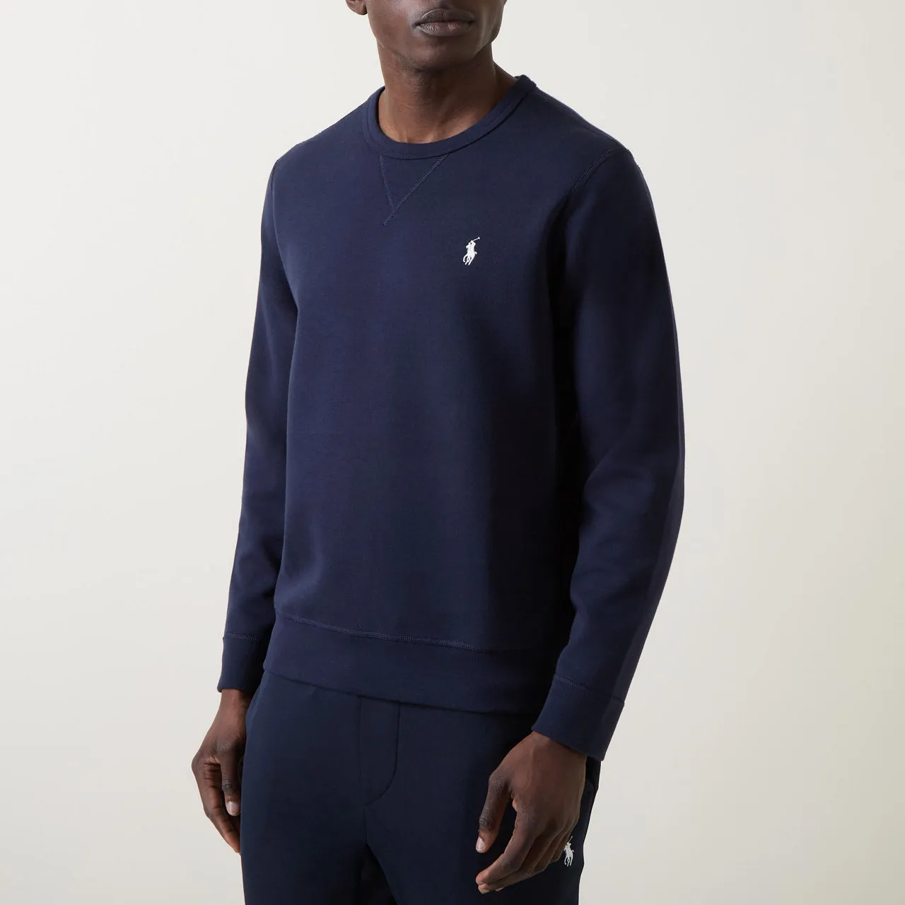 POLO RALPH LAUREN Double Knit Sweatshirt - Navy