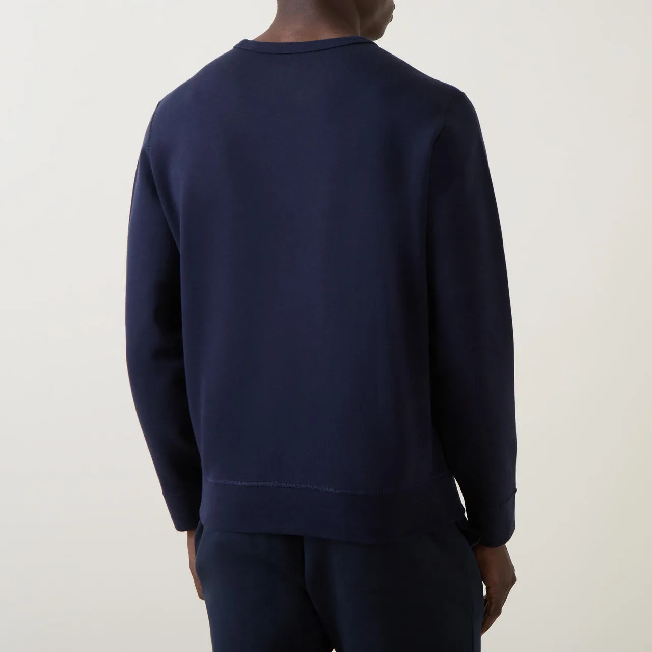 POLO RALPH LAUREN Double Knit Sweatshirt - Navy