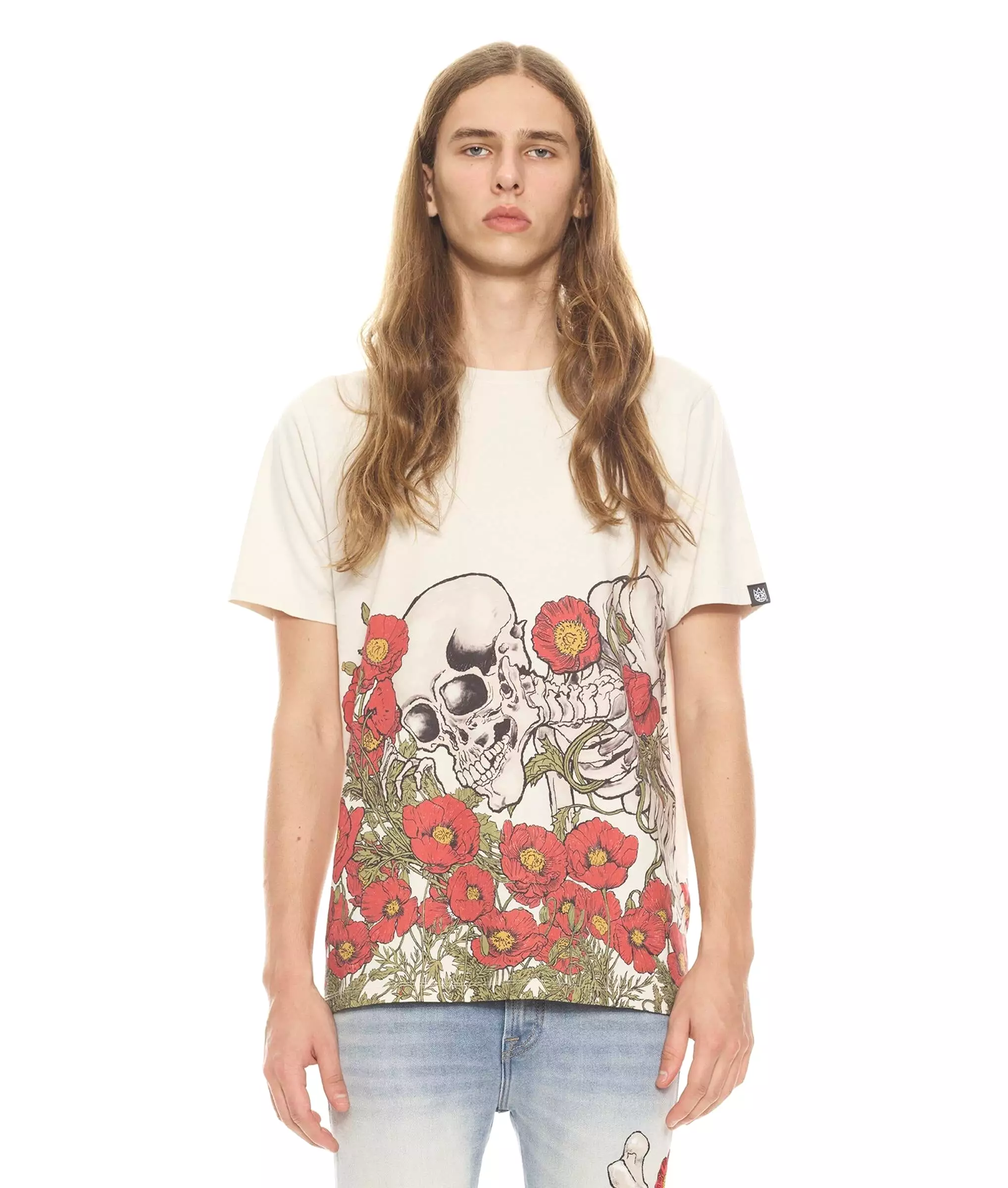 Poppy Tee (Cream) /D14