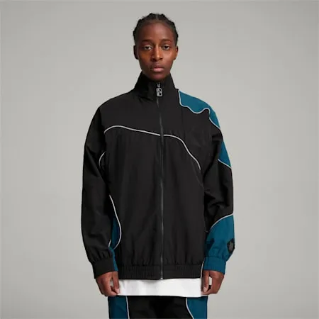 PUMA x PERKS AND MINI Unisex Track Jacket | PUMA Black | PUMA SHOP ALL PUMA | PUMA 