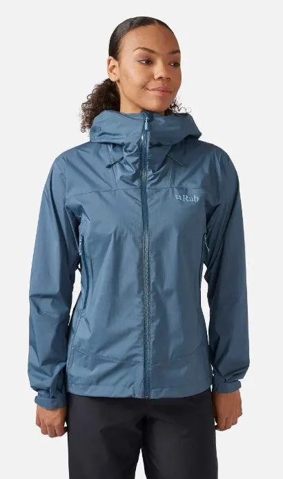 Rab Womens Downpour Plus 2.0 Waterproof Jacket