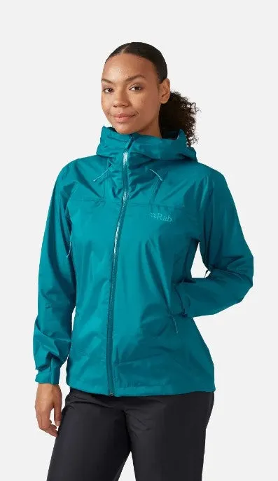 Rab Womens Downpour Plus 2.0 Waterproof Jacket