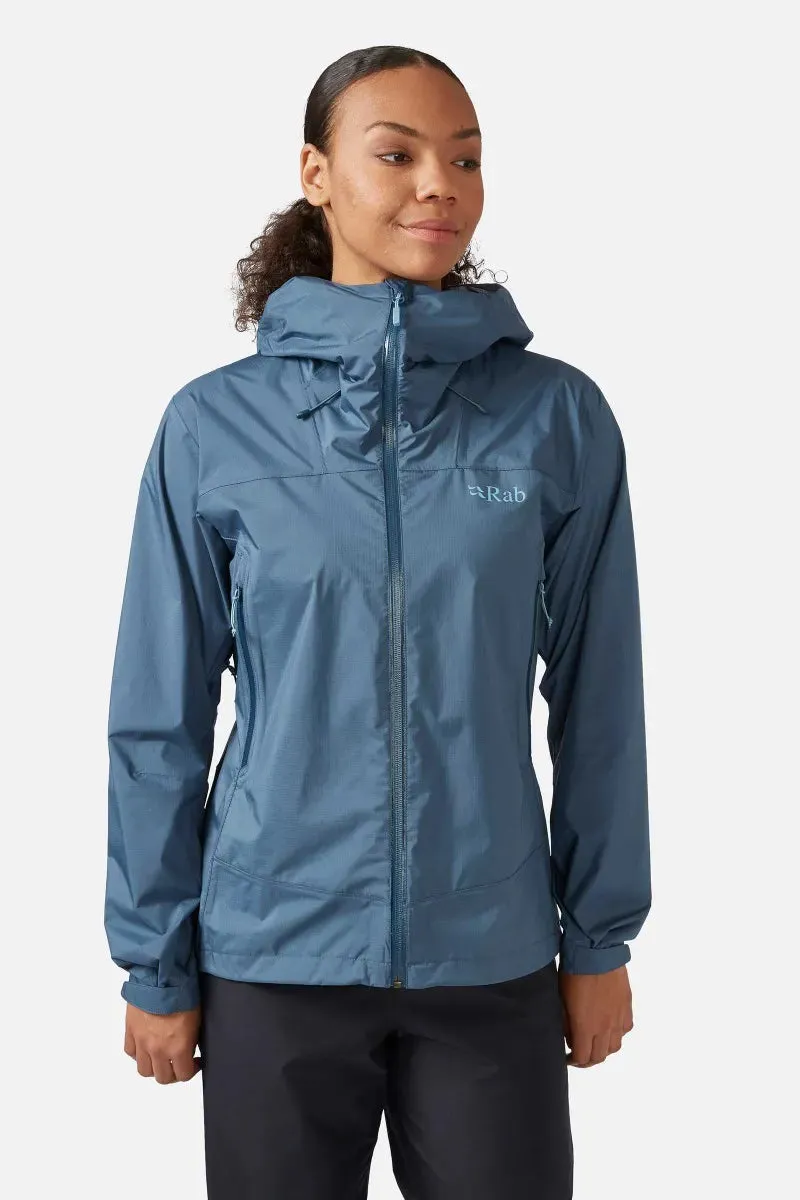 Rab Womens Downpour Plus 2.0 Waterproof Jacket