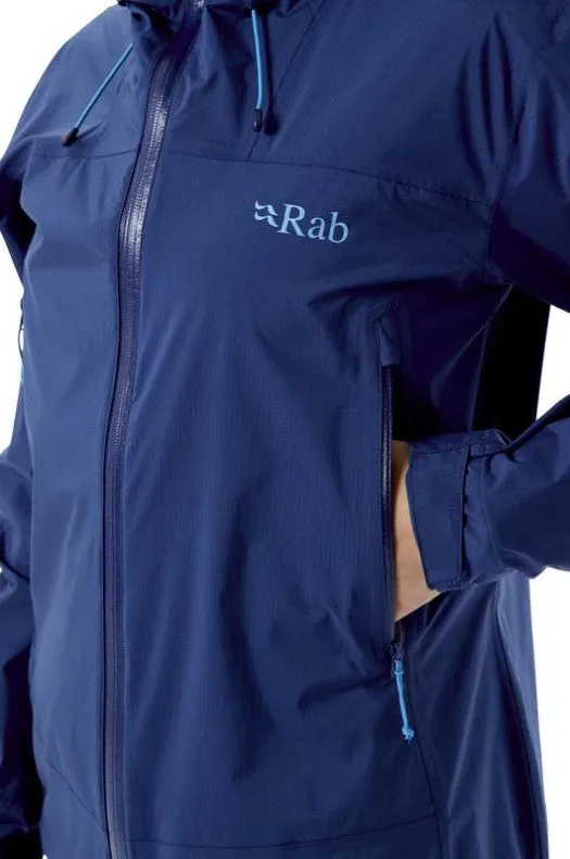 Rab Womens Downpour Plus 2.0 Waterproof Jacket