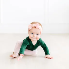 Ribbed Leggings in Blush