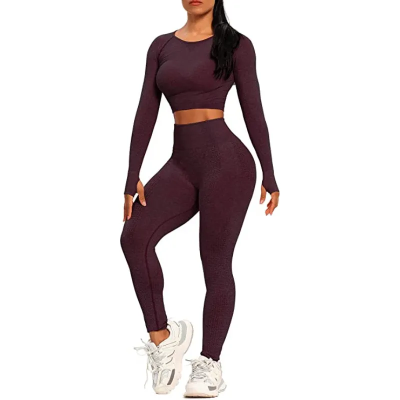 Sarah Seamless 4 Way Stretch Workout Set