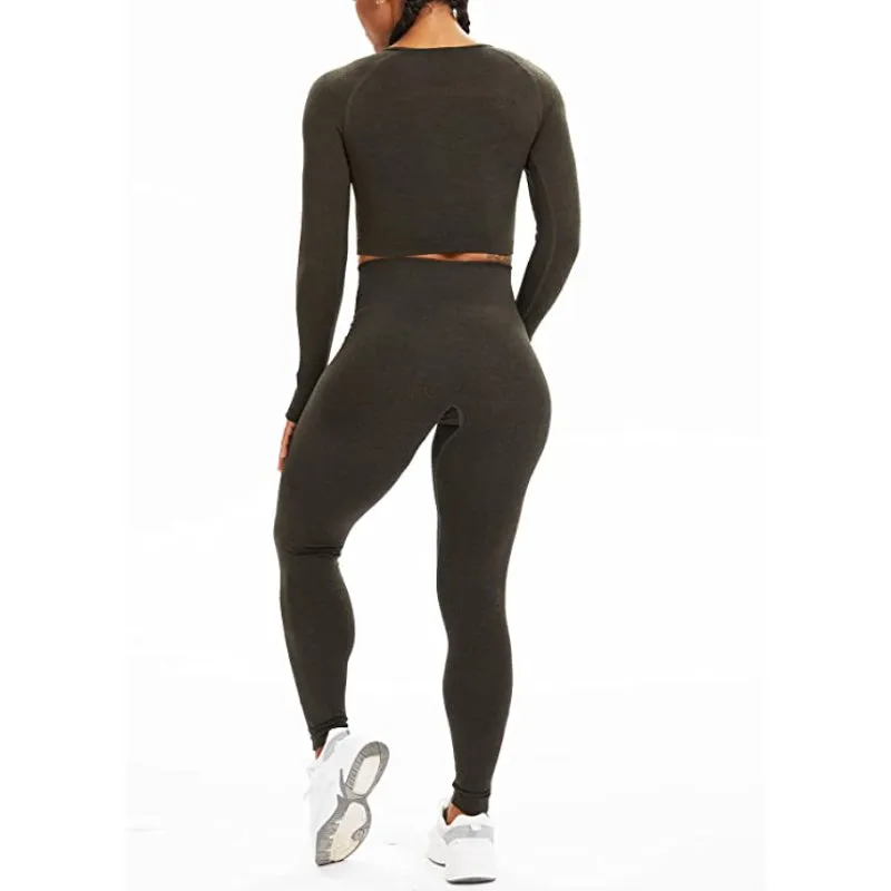 Sarah Seamless 4 Way Stretch Workout Set