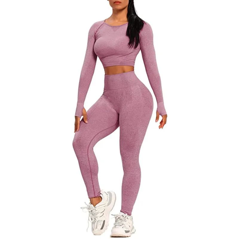 Sarah Seamless 4 Way Stretch Workout Set