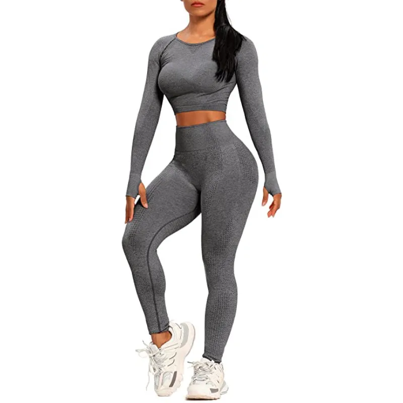 Sarah Seamless 4 Way Stretch Workout Set