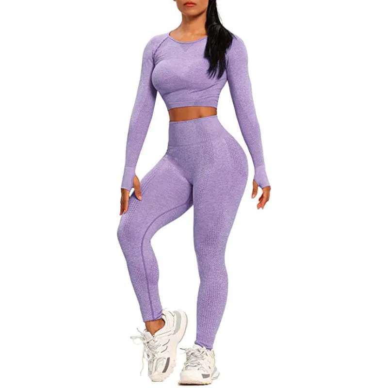 Sarah Seamless 4 Way Stretch Workout Set