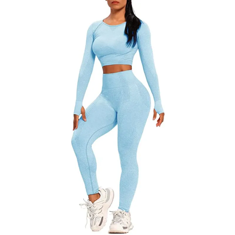 Sarah Seamless 4 Way Stretch Workout Set