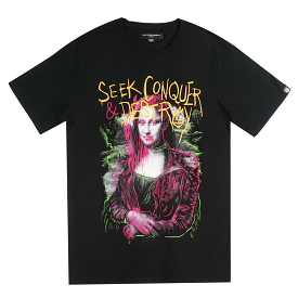 Seek Conquer Destroy Tee (Black) /D9