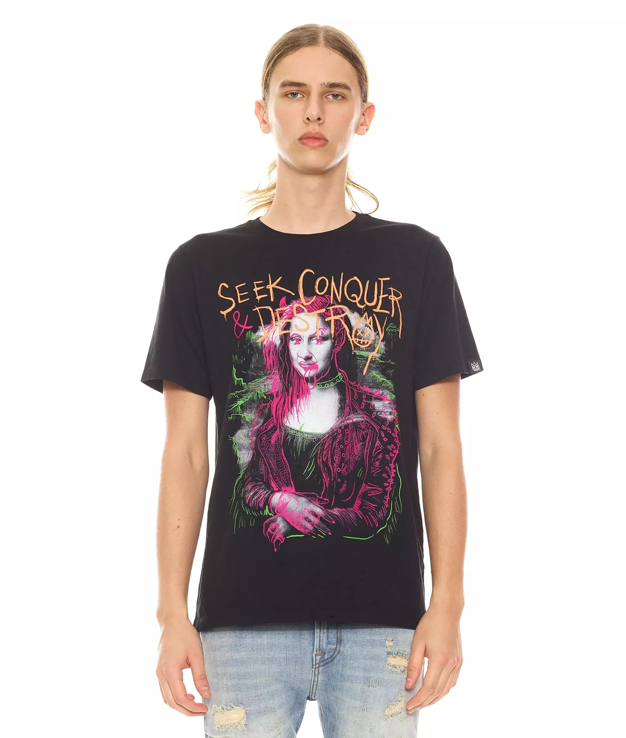 Seek Conquer Destroy Tee (Black) /D9