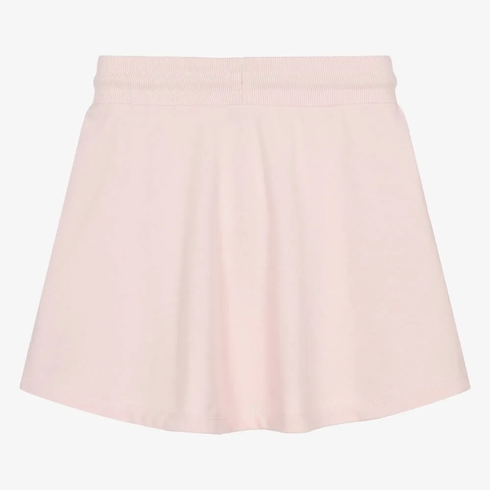 Teen Girls Pink Cotton Jersey Skirt