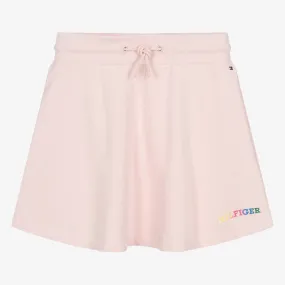 Teen Girls Pink Cotton Jersey Skirt