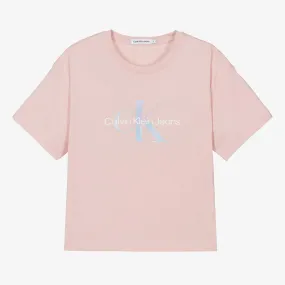 Teen Girls Pink Cotton T-Shirt