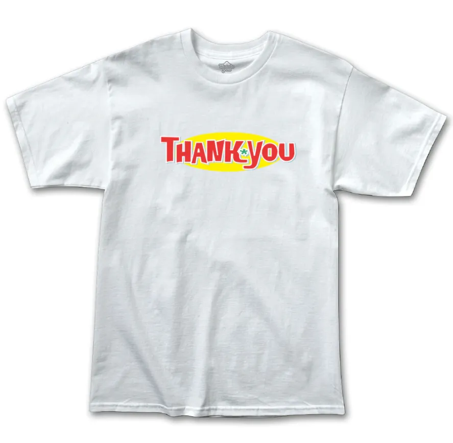 THANK YOU T-SHIRT POPS SS WHITE