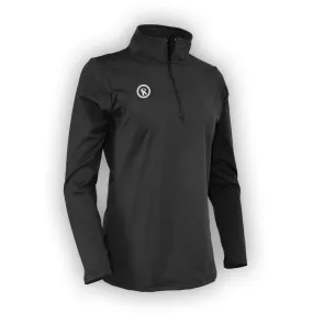 Unisex Legacy Black 1/4 Zip Jacket