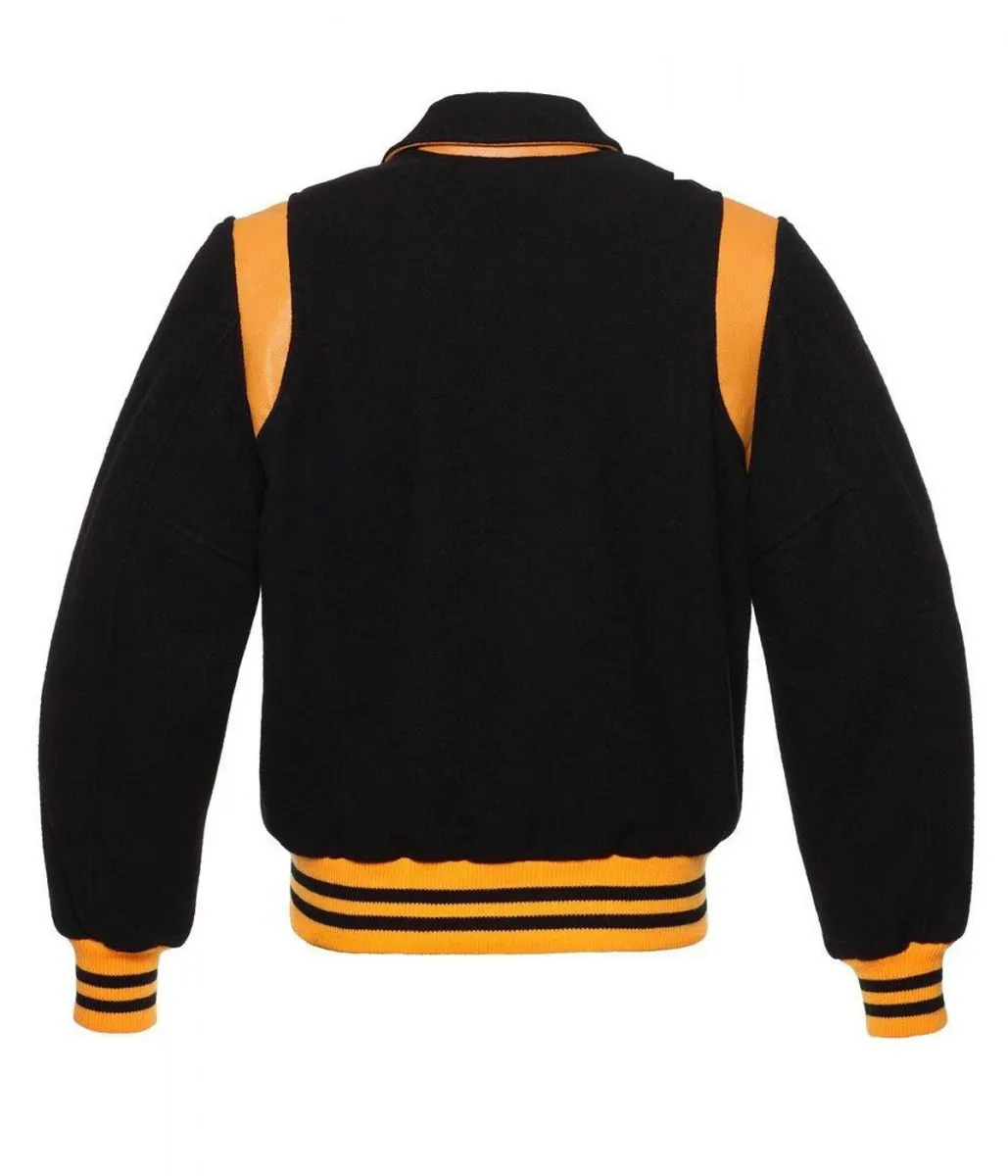 Varsity Sailor Collar Wool Jacket