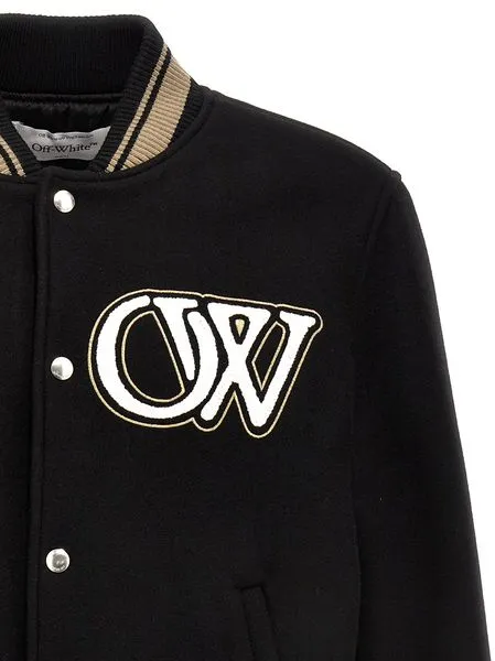 VARSITY WOOL BOMBER JACKET