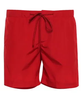 Vermillion Bulldog Drawcord Solid Swim Short