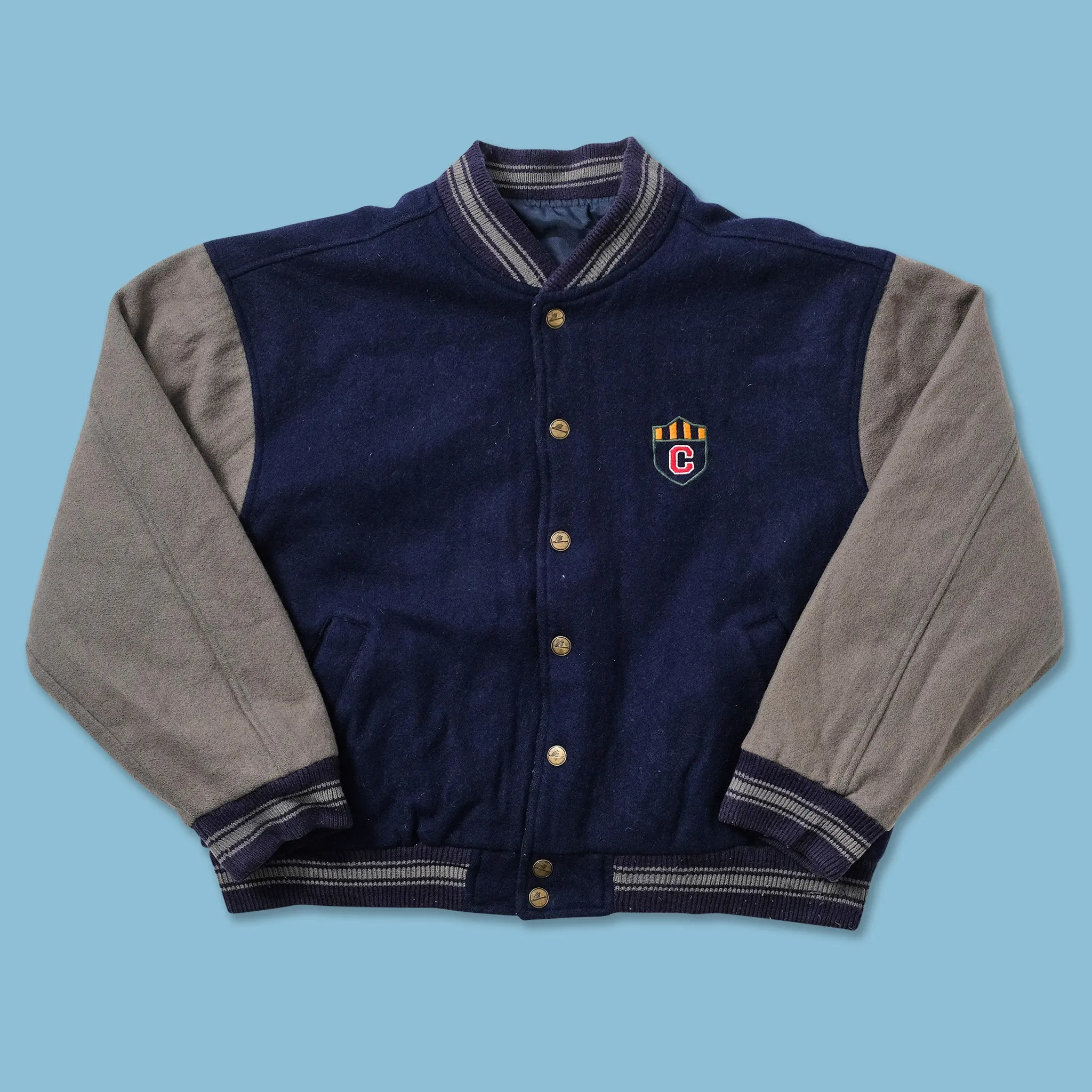 Vintage Wool Varsity Jacket Small