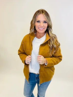 Winter Dayz Camel Jacket--FLASH SALE