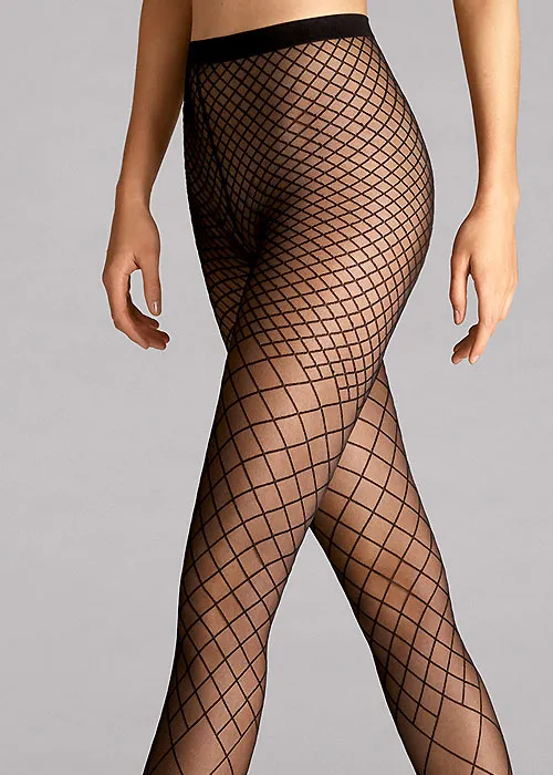 Wolford Karo Tights ()