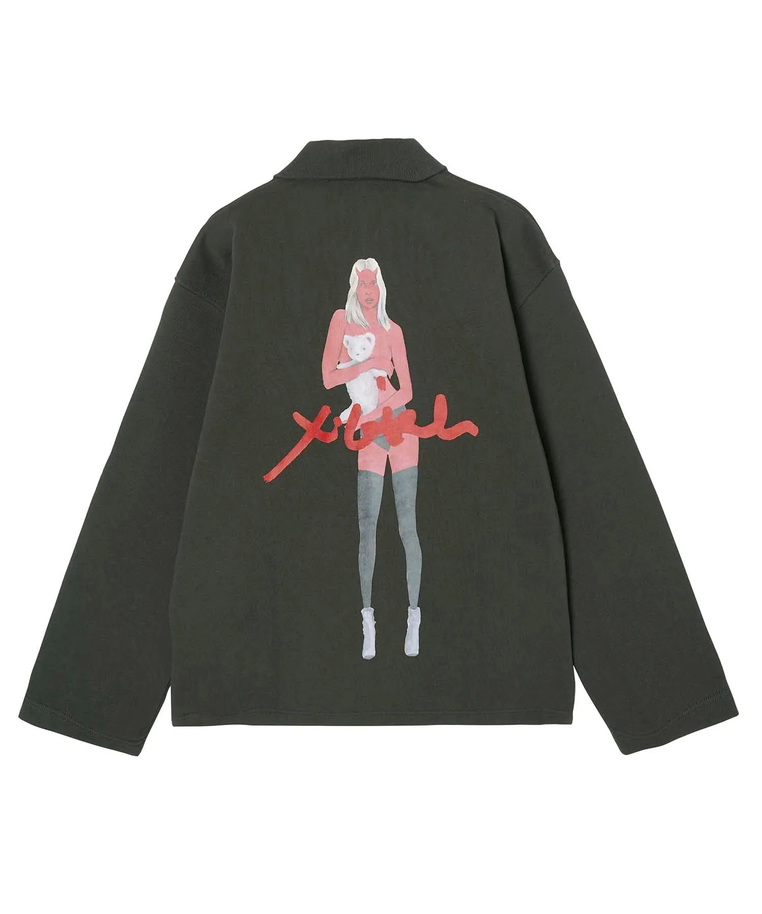 X-girl x T-REX SWEAT JACKET